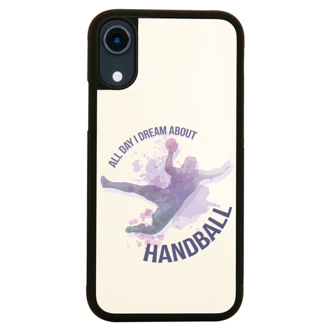 Handball quote playing iPhone case cover 11 11Pro Max XS XR X - Graphic Gear