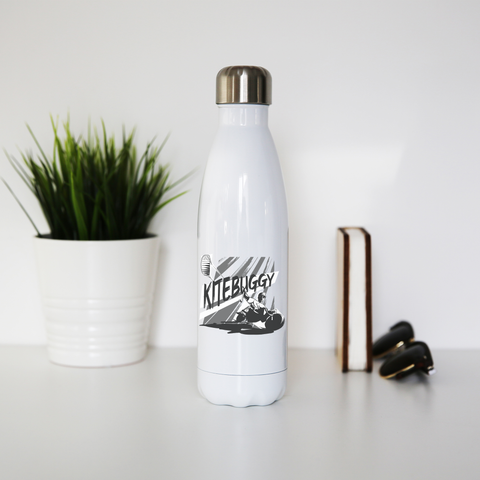 Kite Buggy 2 water bottle stainless steel reusable - Graphic Gear