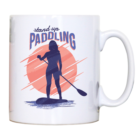 Stand up paddling mug coffee tea cup - Graphic Gear