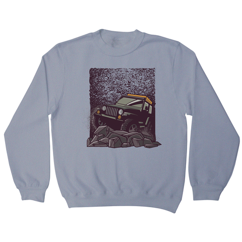 Rocky road jeep sweatshirt - Graphic Gear