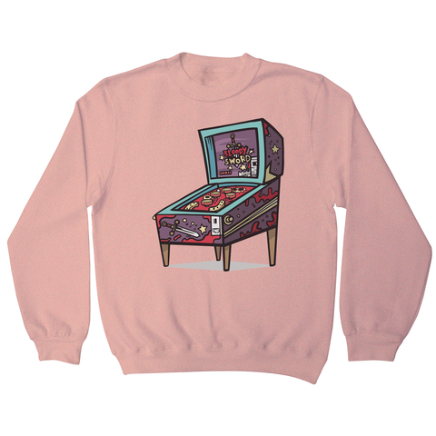 Pinball machine game sweatshirt - Graphic Gear
