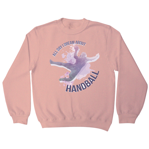 Handball quote playing sweatshirt - Graphic Gear