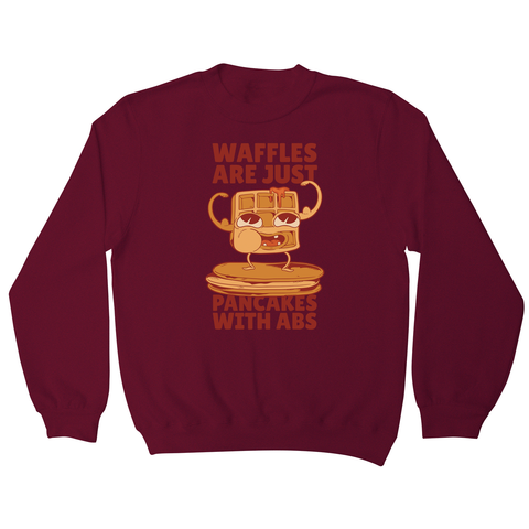 Waffles pancakes sweatshirt - Graphic Gear