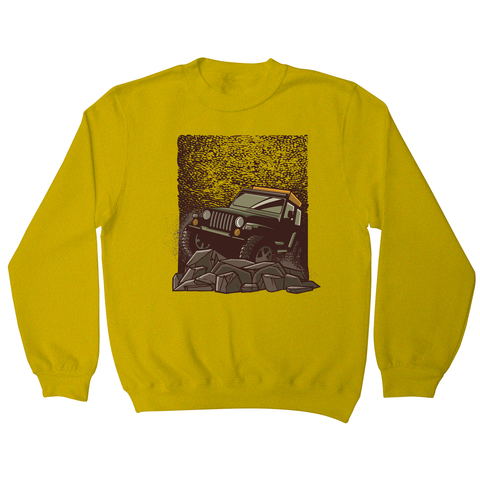 Rocky road jeep sweatshirt - Graphic Gear