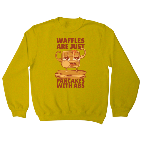 Waffles pancakes sweatshirt - Graphic Gear