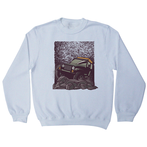 Rocky road jeep sweatshirt - Graphic Gear