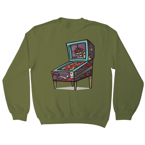Pinball machine game sweatshirt - Graphic Gear