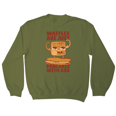 Waffles pancakes sweatshirt - Graphic Gear