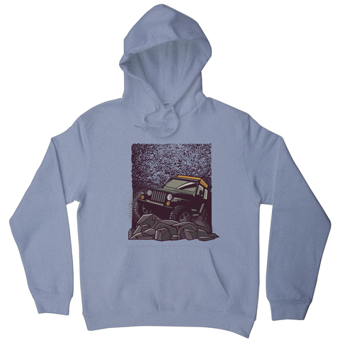 Rocky road jeep hoodie - Graphic Gear