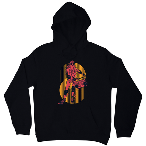 Rollerskates girl hobby hoodie - Graphic Gear