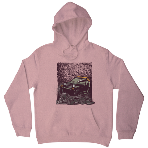 Rocky road jeep hoodie - Graphic Gear