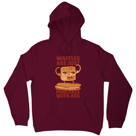 Waffles pancakes hoodie - Graphic Gear