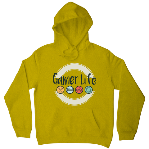 Gamer life hoodie - Graphic Gear