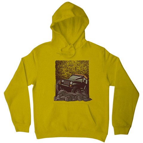 Rocky road jeep hoodie - Graphic Gear