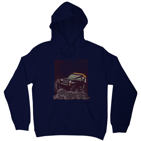 Rocky road jeep hoodie - Graphic Gear