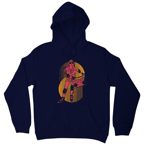 Rollerskates girl hobby hoodie - Graphic Gear