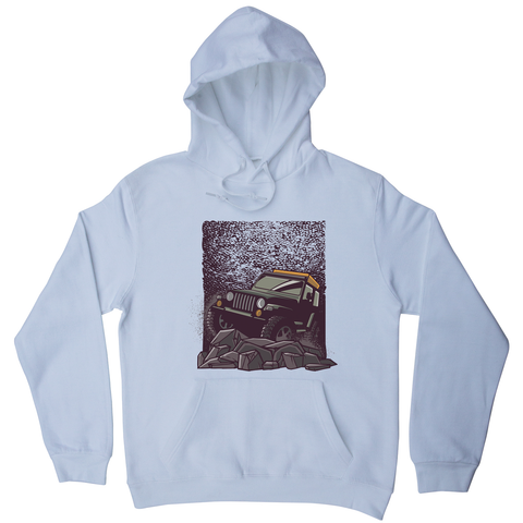 Rocky road jeep hoodie - Graphic Gear