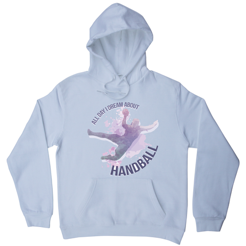 Handball quote playing hoodie - Graphic Gear