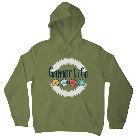 Gamer life hoodie - Graphic Gear