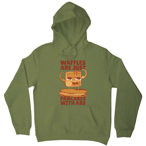 Waffles pancakes hoodie - Graphic Gear