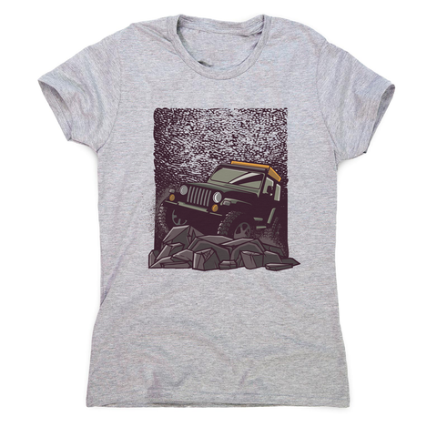 Rocky road jeep women's t-shirt - Graphic Gear