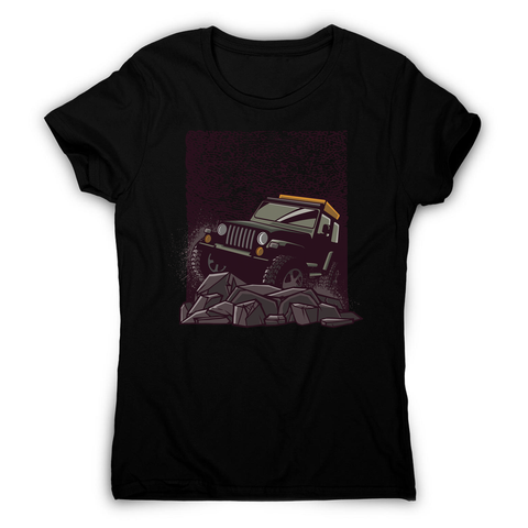 Rocky road jeep women's t-shirt - Graphic Gear
