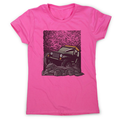 Rocky road jeep women's t-shirt - Graphic Gear