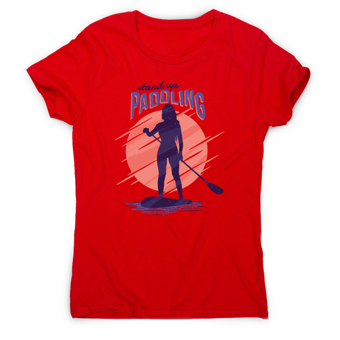 Stand up paddling women's t-shirt - Graphic Gear