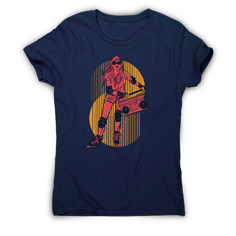 Rollerskates girl hobby women's t-shirt - Graphic Gear