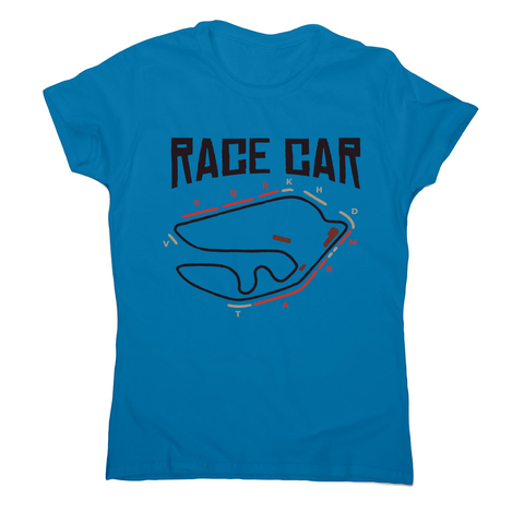 Race car circuit women's t-shirt - Graphic Gear