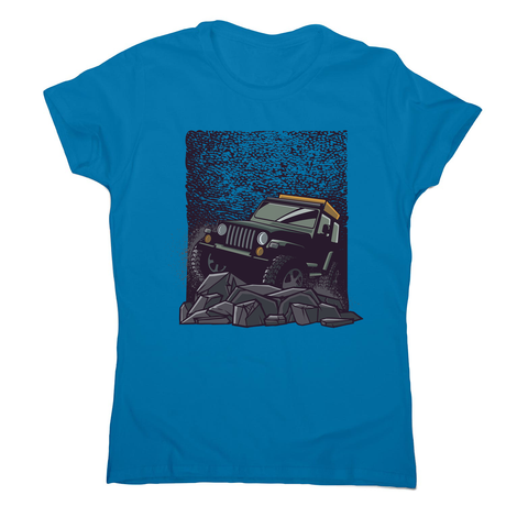 Rocky road jeep women's t-shirt - Graphic Gear
