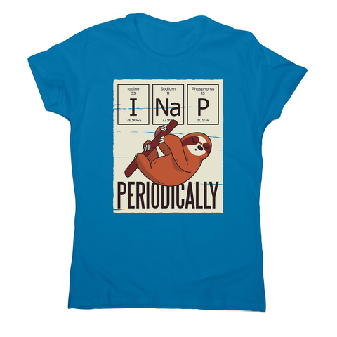 Nap periodically sloth women's t-shirt - Graphic Gear