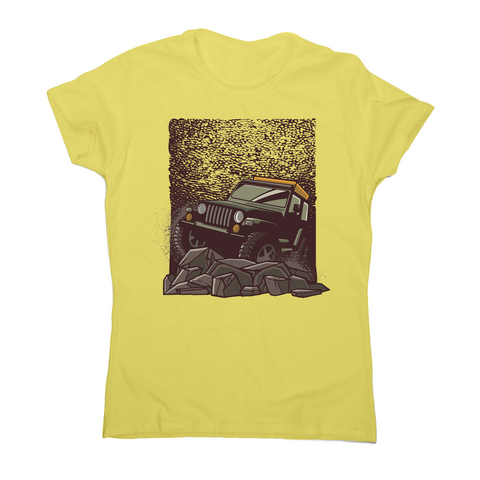 Rocky road jeep women's t-shirt - Graphic Gear