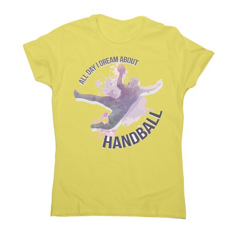 Handball quote playing women's t-shirt - Graphic Gear
