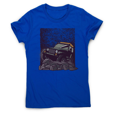 Rocky road jeep women's t-shirt - Graphic Gear