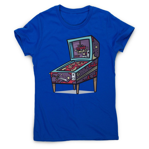Pinball machine game women's t-shirt - Graphic Gear