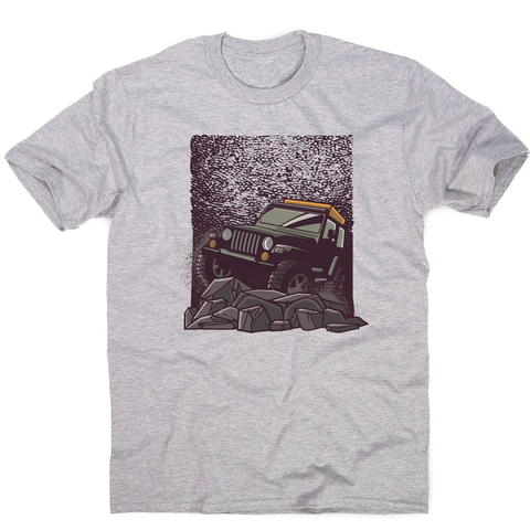 Rocky road jeep men's t-shirt - Graphic Gear