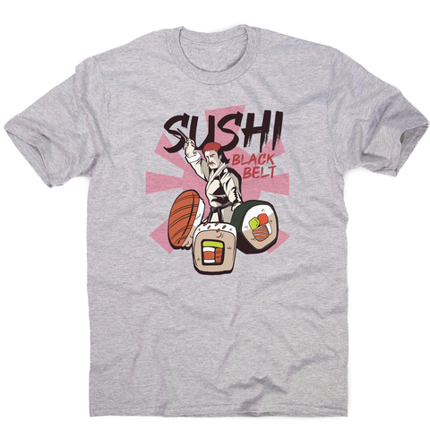 Sushi black belt funny men's t-shirt - Graphic Gear