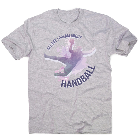 Handball quote playing men's t-shirt - Graphic Gear