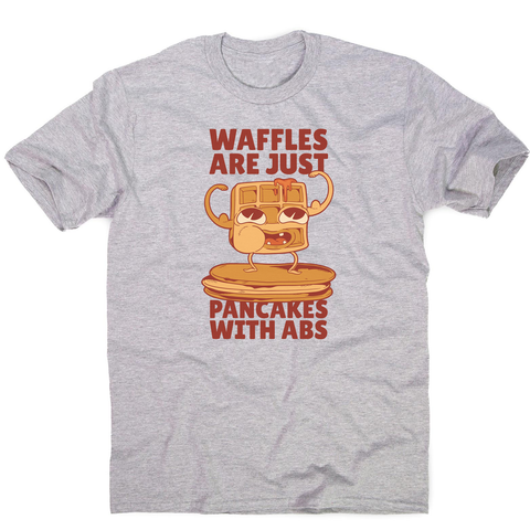Waffles pancakes men's t-shirt - Graphic Gear