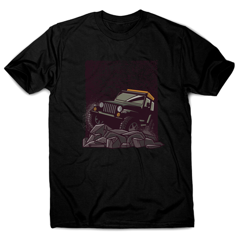 Rocky road jeep men's t-shirt - Graphic Gear