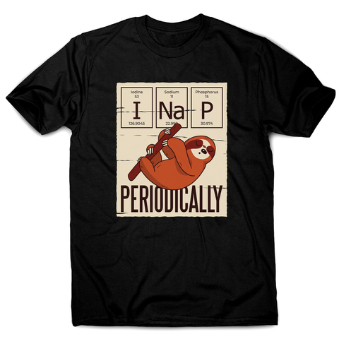 Nap periodically sloth men's t-shirt - Graphic Gear