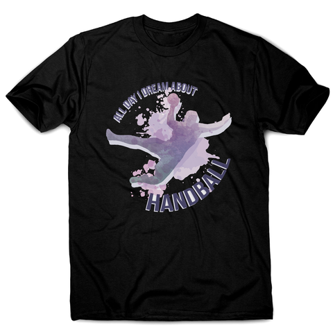 Handball quote playing men's t-shirt - Graphic Gear