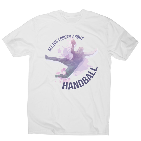 Handball quote playing men's t-shirt - Graphic Gear