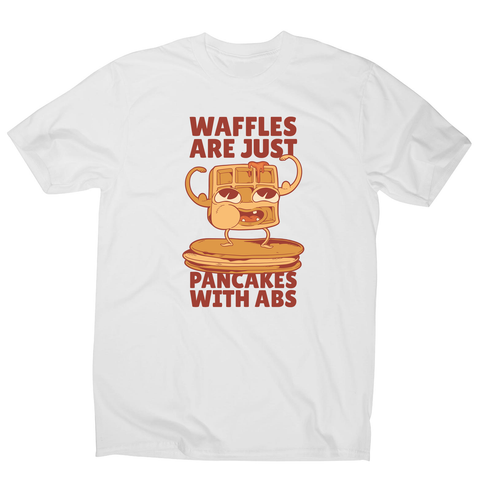 Waffles pancakes men's t-shirt - Graphic Gear