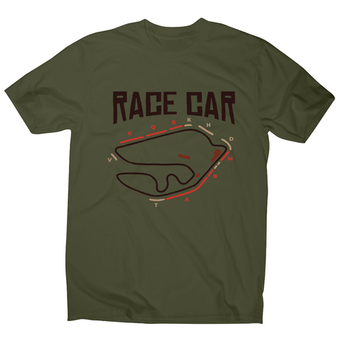 Race car circuit men's t-shirt - Graphic Gear