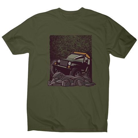 Rocky road jeep men's t-shirt - Graphic Gear