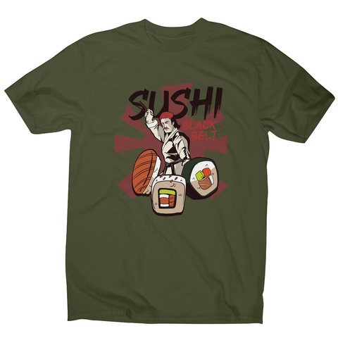 Sushi black belt funny men's t-shirt - Graphic Gear