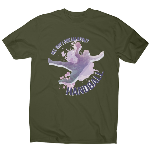 Handball quote playing men's t-shirt - Graphic Gear