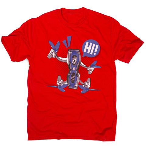 Quadcopter drone men's t-shirt - Graphic Gear
